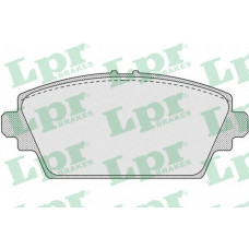 Колодка гальм. диск. HONDA/NISSAN ACCORD/PRIMERA передн. (вир-во LPR)