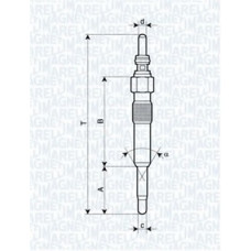 Свічка розжарювання VW/Audi 1.9/2.5TDI (UC31A)