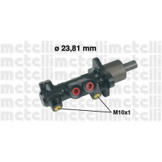 Циліндр гальмівний (головний) VW Golf/Passat 91-02/Seat Ibiza II/Toledo 91-99 (d=23.81mm)