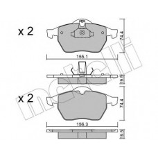 Колодки гальмівні (передні) Opel Astra G 99-02/Vectra B 95-03/Calibra A 91-97/Saab 9-3 98-09