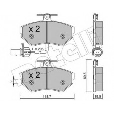 Колодки гальмівні (передні) Audi A4/VW Passat 94-05