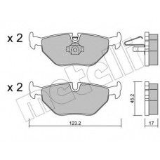 Колодки гальмівні (задні) BMW 3 (E46) 98-07/Z4 (E85/E86) 03-09/Rover 75 99-05/Saab 9-5 97-09