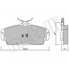 Колодки гальмівні (передні) Nissan Almera 00-06/Primera 96-02