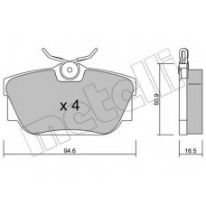 Колодки гальмівні (задні) VW T4 R15 90-00