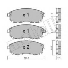 Колодки гальмівні (передні) Nissan 200/Altima/Maxima/Sentra 88-06
