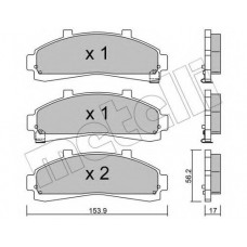 Колодки гальмівні (передні) Ford Explorer/Ranger 3.0/4.0 90-98