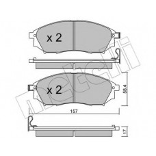 Колодки гальмівні (передні) Renault Koleos 08-/Nissan Qashqai 07-13/Pathfinder/NP300/Murano 05-