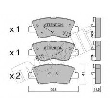 Колодки гальмівні (задні) Kia Sportage/Ceed/Rio/Optima/Hyundai Accent/i10/i20/i30/i40/Elantra 10-