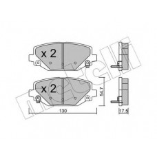 Колодки гальмівні (задні) Chrysler Grand Voyager 07-/Fiat Freemont 11-