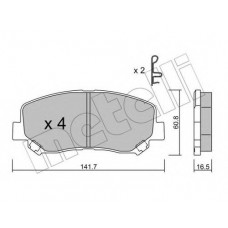 Колодки гальмівні (передні) Mazda CX-5 11-