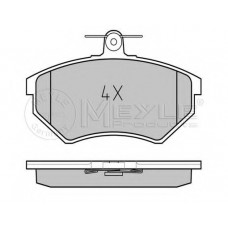Колодки гальмівні (передні) VW Golf/Passat/Vento 1.4-2.0/1.9TDI -97