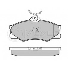 Колодки гальмівні (передні) VW T3 1.6D-2.4D 75-96
