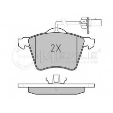 Колодки гальмівні (передні) VW T4 90-03 R16 (з датчиками)