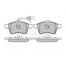 Колодки гальмівні (передні) VW T4 90-03 R15 (з датчиком)