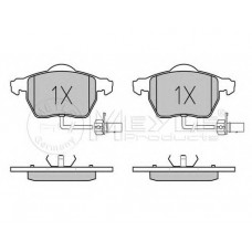 Колодки гальмівні (передні) Audi A4/A6/VW Passat 95-