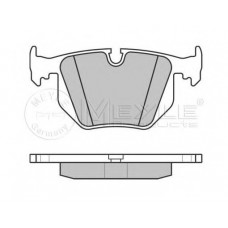 Колодки гальмівні (задні) BMW 7 (E65/E66/E67) 01-08 (Ate) M54/M57/N52/N62