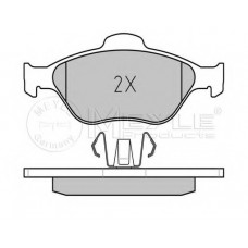 Колодки гальмівні (передні) Ford Fiesta 95-10/Fusion/Ka 02-12/Puma/Mazda 121 96-03/Mazda 2 03-07