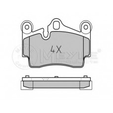 Колодки гальмівні (задні) Audi Q7/VW Touareg 2.5D-6.0D 02-
