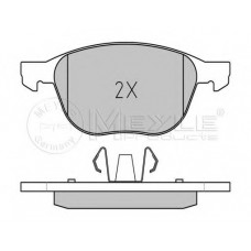 Колодки гальмівні (передні) Ford Focus II-III/Kuga/Connect/Mazda 3/5/Volvo C30/C70/S40 03-