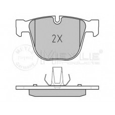 Колодки гальмівні (задні) BMW 5 (E60/65)/X5 (E70/F15)/X6 (E71/E72) 3.0-4.4 08-