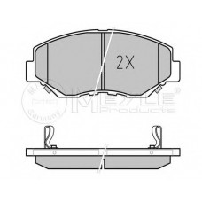 Колодки гальмівні (передні) Honda Accord VII 03-08/CR-V II 01-07/CR-V IV 13-/Civic IX/X 14-
