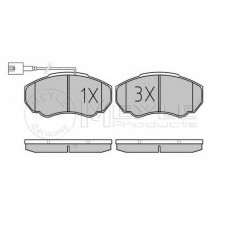 Колодки гальмівні (передні) Citroen Jumper/Fiat Ducato/Peugeot Boxer 02- R15