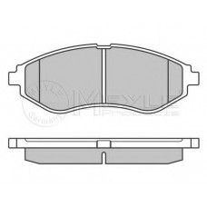 Колодки гальмівні (передні) Daewoo Lanos (Akebono)