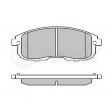 Колодки гальмівні (передні) Renault Latitude/Nissan Juke/Cube 09-/Tiida 07-12/Suzuki SX4 06-