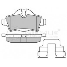 Колодки гальмівні (задні) Mini (R50/R53/R56)/Roadster (R59)/Clubman (R55) 06-06