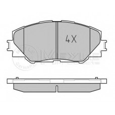 Колодки гальмівні (передні) Toyota RAV4 2.0-3.5/Auris 1.8 05-