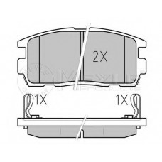 Колодки гальмівні (задні) Opel Antara/Chevrolet Captiva 06-
