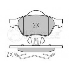 Колодки гальмівні (передні) Renault Megane II/Scenic II 1.4-2.0D 02-