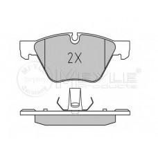 Колодки гальмівні (передні) BMW 5 (F10/F11) 09-16 (Ate)