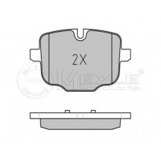 Колодки гальмівні (задні) BMW 5 (F10/F11)/6 (F12/F13)/ 7 (G11/G12)/ X5 (G05)/ X6 (G06)/ X7 (G07)10-