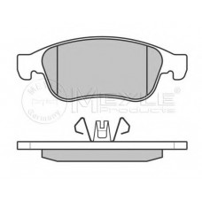 Колодки гальмівні (передні) Renault Fluence/Megane/Scenic 08-