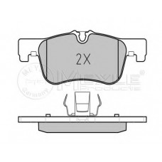 Колодки гальмівні (передні) BMW 1 (F20/F21)/2 (F22/F87)/3 (F30/F80) 10-