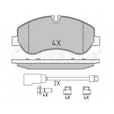 Колодки гальмівні (передні) Ford Transit Custom/Tourneo Custom V362 12-/Transit V363 13-