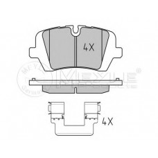 Колодки гальмівні (задні) Land Rover Range Rover 2.0/3.0/5.0D 4x4 12- (TRW) (з аксесуарами)