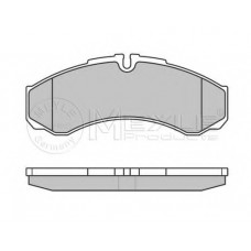 Колодки гальмівні (передні) Iveco Daily III 99-06 (Brembo)