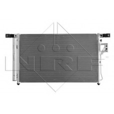 Радіатор кондиціонера Hyundai Santa Fe 2.2 CRDi 06-12