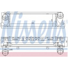 Інтеркулер BMW 1(F20)125i/ 3(F30) 328i (вир-во Nissens)