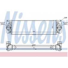 Інтеркулер MERCEDES SPRINTER W 906 (06-) (вир-во Nissens)