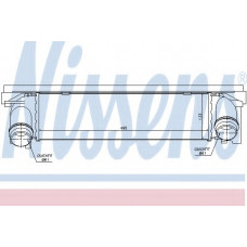 Інтеркулер BMW 1/2/3 SERIES (2010 (вир-во Nissens)