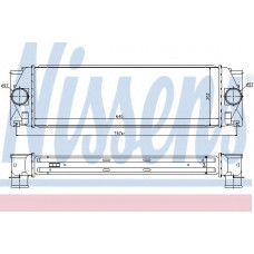 Інтеркулер MERCEDES SPRINTER W 906 (06-) (вир-во Nissens)