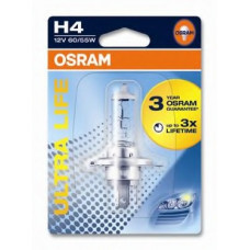 Лампа фарна H4 12V 60/55W P43t ULTRA LIFE 1шт.blister (вир-во OSRAM)