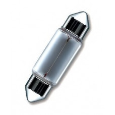 Лампа софітна допоможе. освітлення C10W 12V 10W SV8.5-8 (вир-во OSRAM)