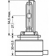 Лампа ксенонова D1S XENARC ORIGINAL 85В, 35Вт, PK32d-2 4500K (вир-во OSRAM)