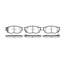 Колодка гальм. диск. MAZDA 6 (GG) передн. (вир-во REMSA)