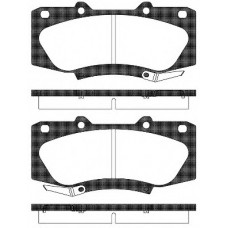 Колодка гальм. диск. TOYOTA HILUX III 2.5D-4D, 3.0D-4D 4WD 05 - передн. (вир-во REMSA)