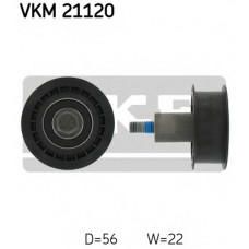 Ролик ГРМ VW Caddy 1.4/1.6i 97- (паразитний) (56x22)